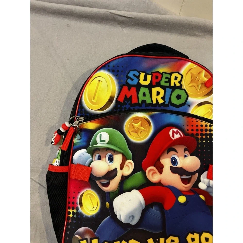 Super Mario Backpack Here We Go Super Nintendo Super Mario World